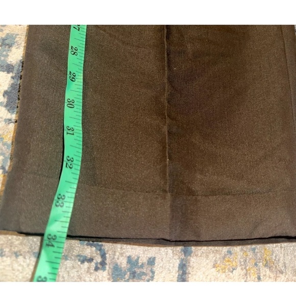 NWT J. Ferrar Men's Brown Olive Pleated Dress Pants Trousers Sz 38x34 - Picture 10 of 10